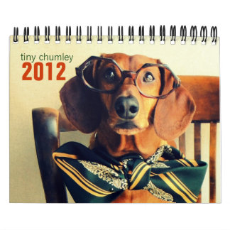 dachshund wall kalender 2012 - minuscule chumley