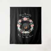 Dachshund Wandkleed (Voorkant)