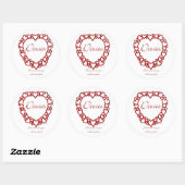 Dachshund Ware Liefde - Sticker (Vel)