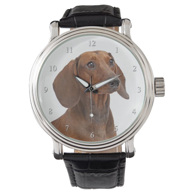 Dachshund Watch Horloge (Voorkant)
