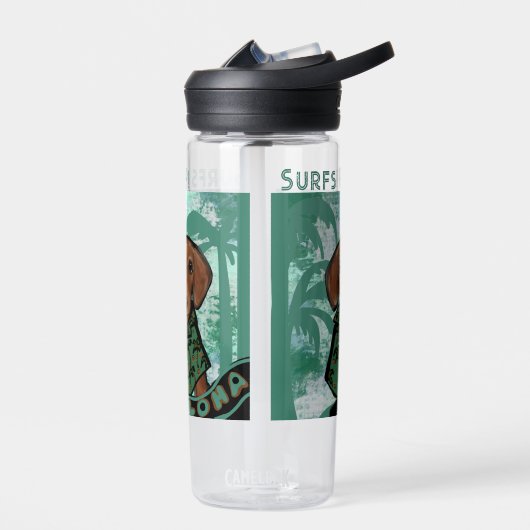 Dachshund Waterfles (Links)