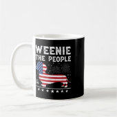 Dachshund Weenie De Mensen Grappig Amerikaanse Vla Koffiemok (Links)
