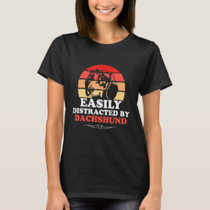 Dachshund Weenie Wiener Doxie Sause Dog Doggy Pu T-shirt
