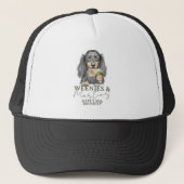 Dachshund Weenies en Martini Feestje Trucker Pet (Voorkant)