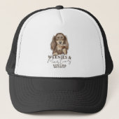 Dachshund Weenies en Martinis Feestje Trucker Pet (Voorkant)