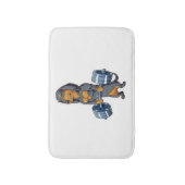 Dachshund Weightlift Badmat (Voorkant Verticaal)