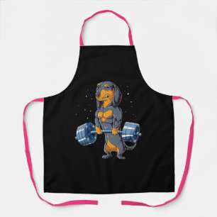 Dachshund Weightlift Fitness Gym Schort