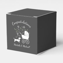 Dachshund Weiner Dog Baby shower Geslacht Neutraal