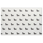 Dachshund "Weiner Dog" Love Stof (Fat Quarter)