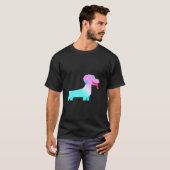 Dachshund Weiner Dog Mannen T-shirt (Voorkant volledig)
