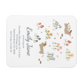 Dachshund Weiner Hondenliefhebbers Uitnodiging Magneet (Horizontaal)