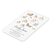 Dachshund Weiner Hondenliefhebbers Uitnodiging Magneet (Linkerzijde)