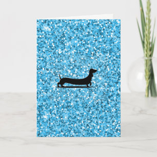 Dachshund Wenskaart Denken aan jou Kaart