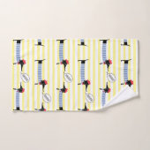 Dachshund Wiener Dog Bonjour Bad Handdoek (Handdoek)