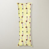 Dachshund Wiener Dog Bonjour Lichaamskussen (Voorkant Verticaal)