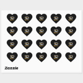 Dachshund Wiener Dog Hart Sticker (Vel)
