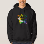 Dachshund Wiener Dog  Hoodie for Doxie (Voorkant)