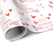 Dachshund Wiener Dog Moeder Cadeaupapier (Rol Hoek)