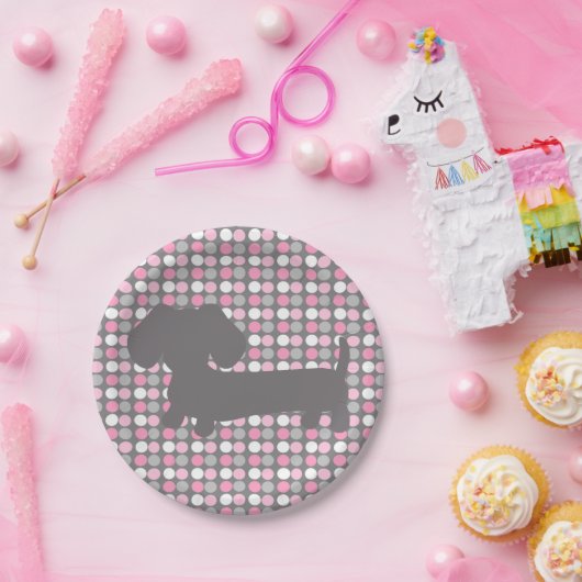 Dachshund Wiener Dog Party Papieren Bordje (Feest)