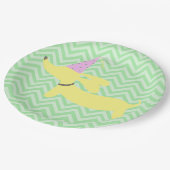 Dachshund Wiener Dog Party Papieren Bordje (Gekanteld)