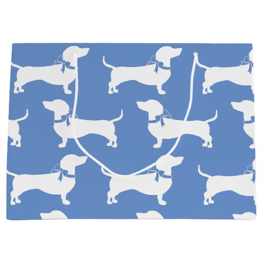 Dachshund Wiener Dog Puppy Groot Cadeauzakje (Voorkant)