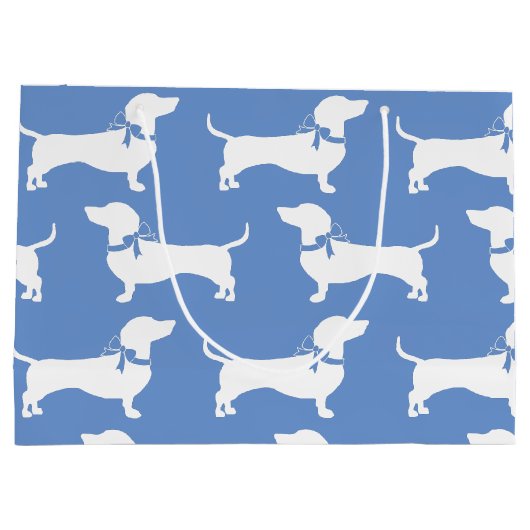 Dachshund Wiener Dog Puppy Groot Cadeauzakje (Achterkant)