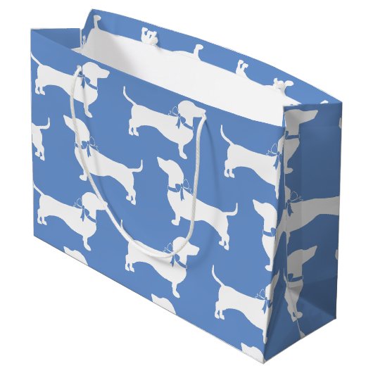 Dachshund Wiener Dog Puppy Groot Cadeauzakje (Achterkant Gekanteld)