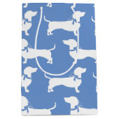 Dachshund Wiener Dog Puppy Medium Cadeauzakje (Voorkant)