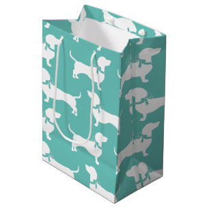 Dachshund Wiener Dog Puppy Medium Gift Bag Cadeauzakje