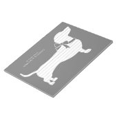 Dachshund Wiener Dog Puppy Notepad Notitieblok (Schuin)