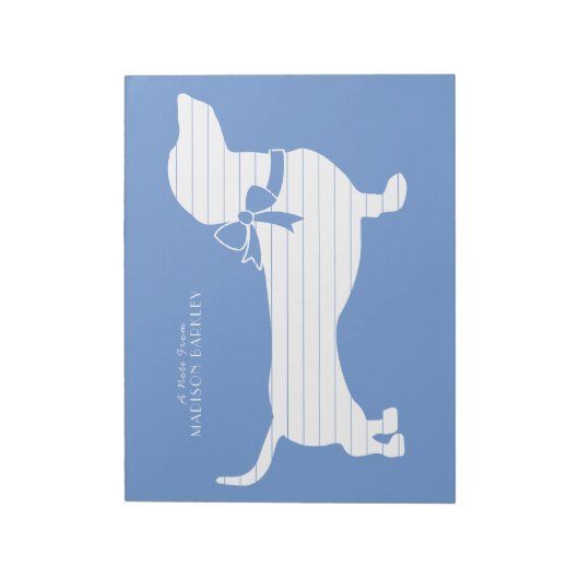 Dachshund Wiener Dog Puppy Notitieblok (Linkerzijde)