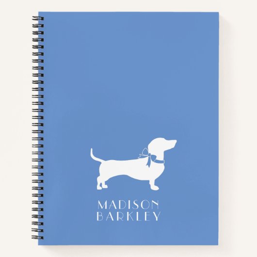 Dachshund Wiener Dog Puppy Notitieboek (Voorkant)