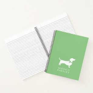 Dachshund Wiener Dog Puppy Notitieboek