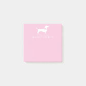 Dachshund Wiener Dog Puppy Post-it Notes (Voorkant)