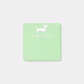 Dachshund Wiener Dog Puppy Post-it Notes (Voorkant)