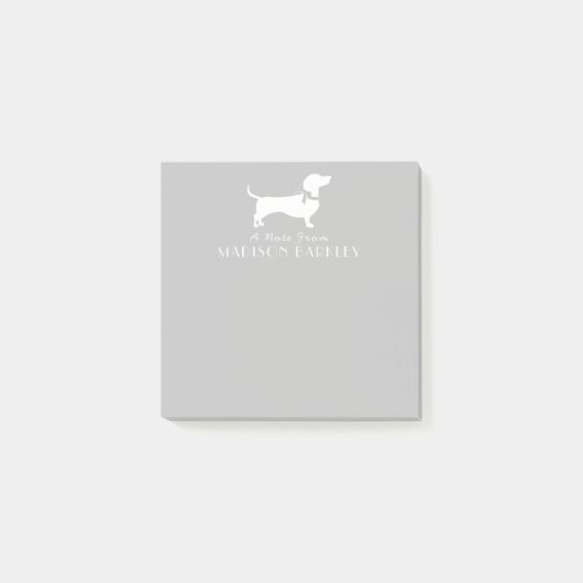 Dachshund Wiener Dog Puppy Post-it Notes (Voorkant)
