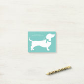 Dachshund Wiener Dog Puppy Post-it Notes (Op bureau)