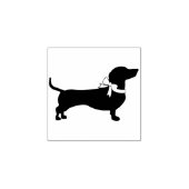 Dachshund Wiener Dog Puppy Rubberstempel (Afrduk)