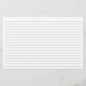 Dachshund Wiener Dog Puppy Stationery Briefpapier (Achterkant)