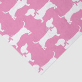 Dachshund Wiener Dog Puppy Tissue Paper Tissuepapier (Detail)