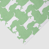 Dachshund Wiener Dog Puppy Tissue Paper Tissuepapier (Detail)