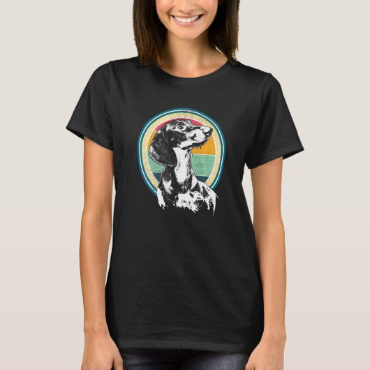 Dachshund Wiener Dog Ras 2 T-shirt (Voorkant)