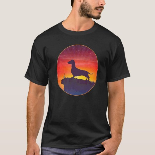 Dachshund Wiener Dog Ras 7 T-shirt (Voorkant)