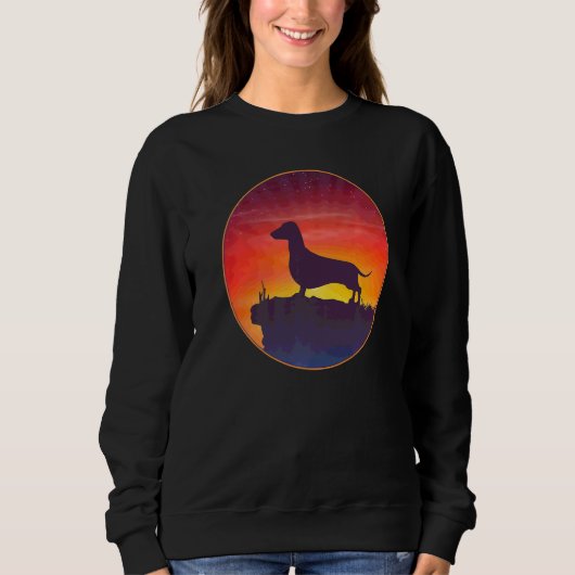 Dachshund Wiener Dog ras  7 Trui (Voorkant)