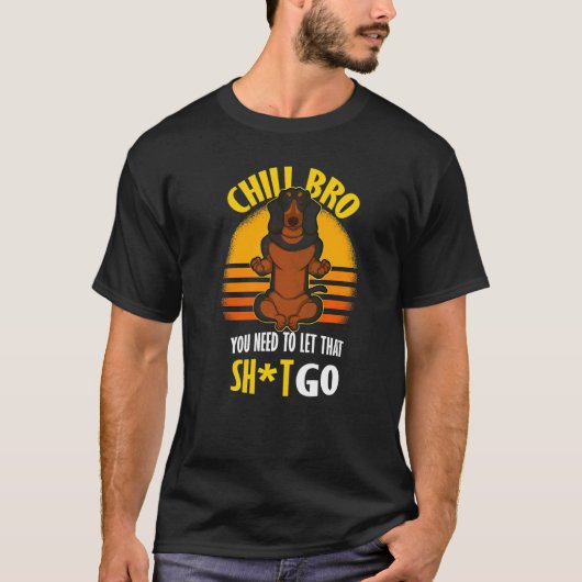 Dachshund Wiener Dog Ras  94 T-shirt (Voorkant)