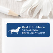 Dachshund Wiener Dog | Royal BlueLabel Etiket (Insitu)
