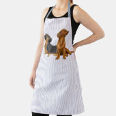 Dachshund Wiener Dogs Schort (Insitu)