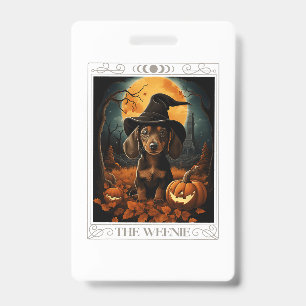 Dachshund Wiener Geest Grappig Halloween Kostuum H Badge