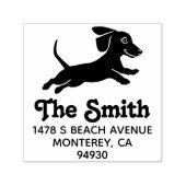 Dachshund Wiener Hond Eigenaar Retour Zelfinktende Stempel (Design)
