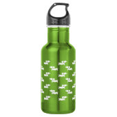 Dachshund Wiener Hond Groene Waterfles (Voorkant)